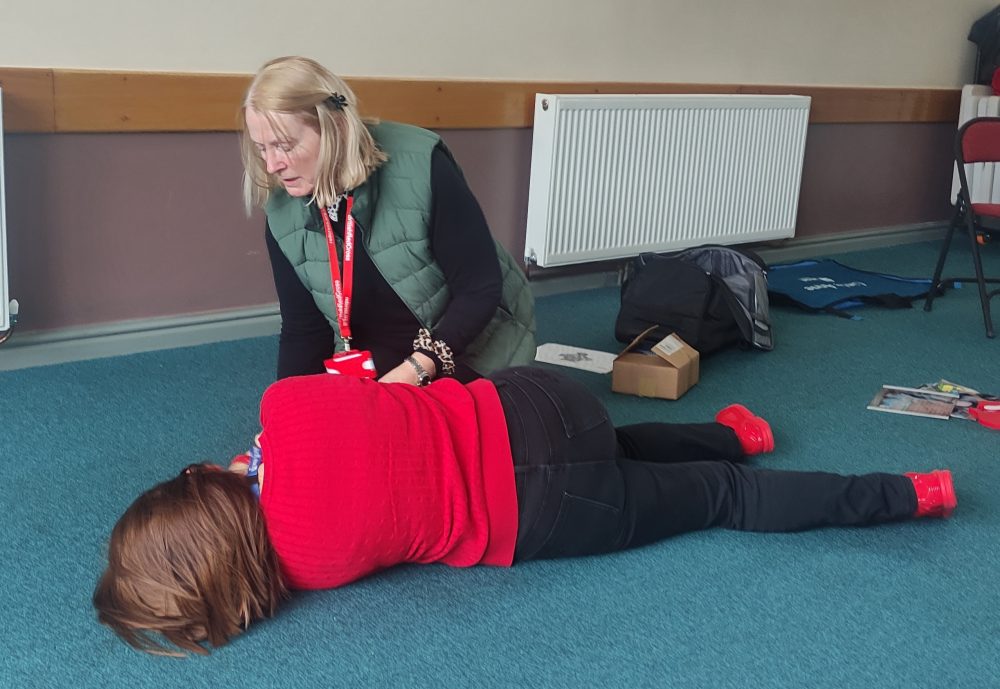 Debs trying to excape