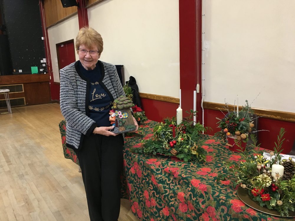 Southport u3a gardening group toadstool winner