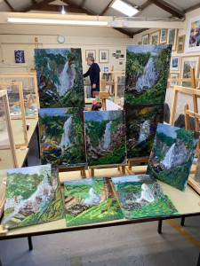 Southport u3a OYCZ mixed media workshop