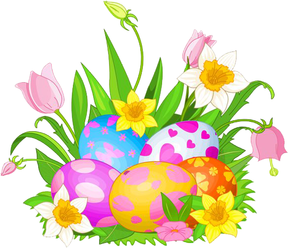 Easter flower arrangement