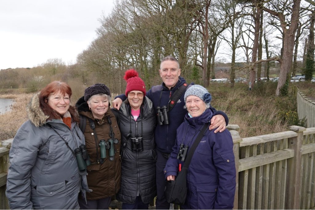 Southport u3a Bird Watching Group with Iolo Williams