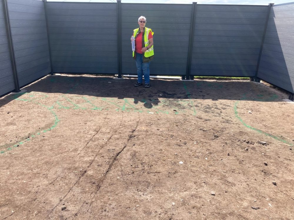 Day 3 marking out