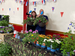 hanging baskets