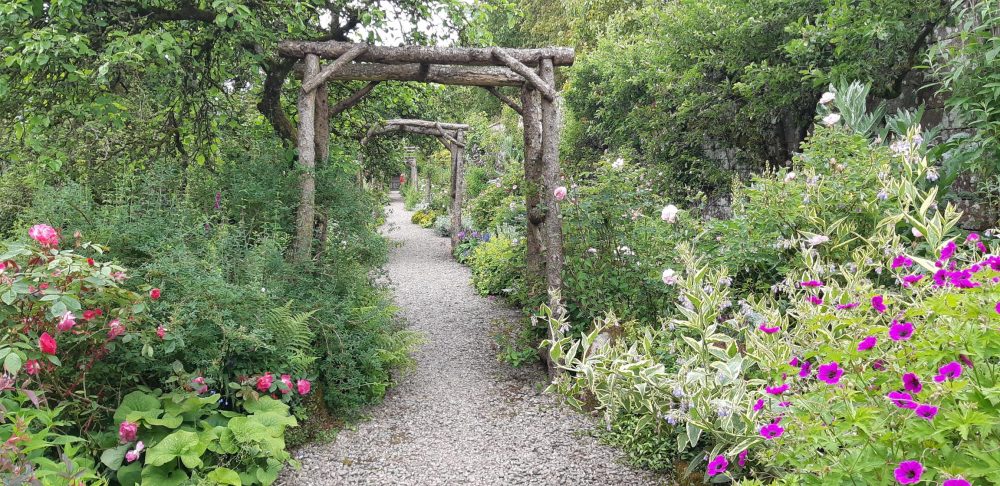 Dalemain Garden view 2