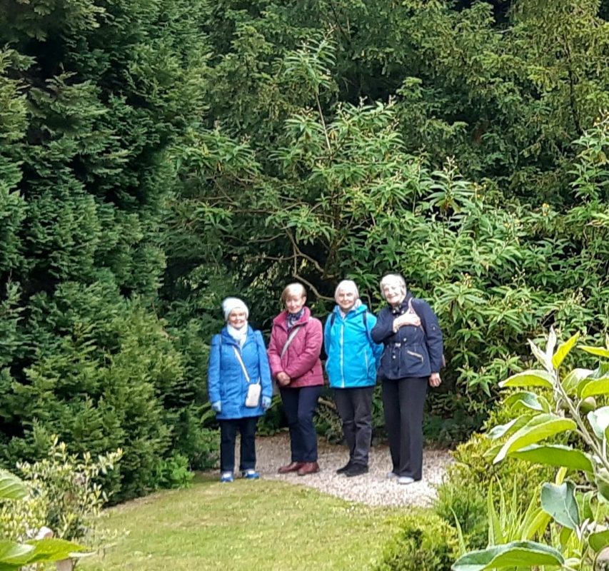 Dalemain Gardens - group pic 1
