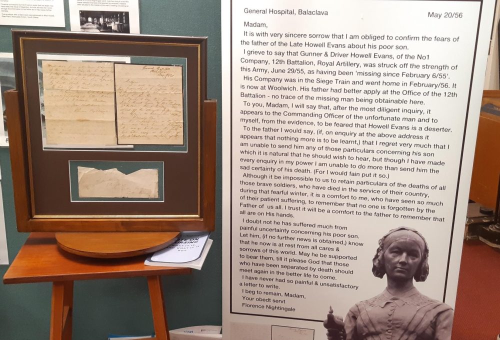 Letter from Florence Nightingale