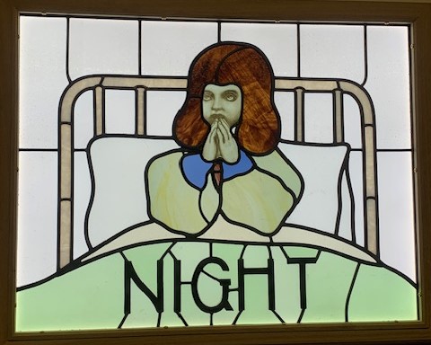 Stained Glass Windown pic 4 - Night time on the Children's Ward