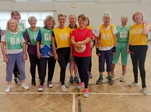walking netball group