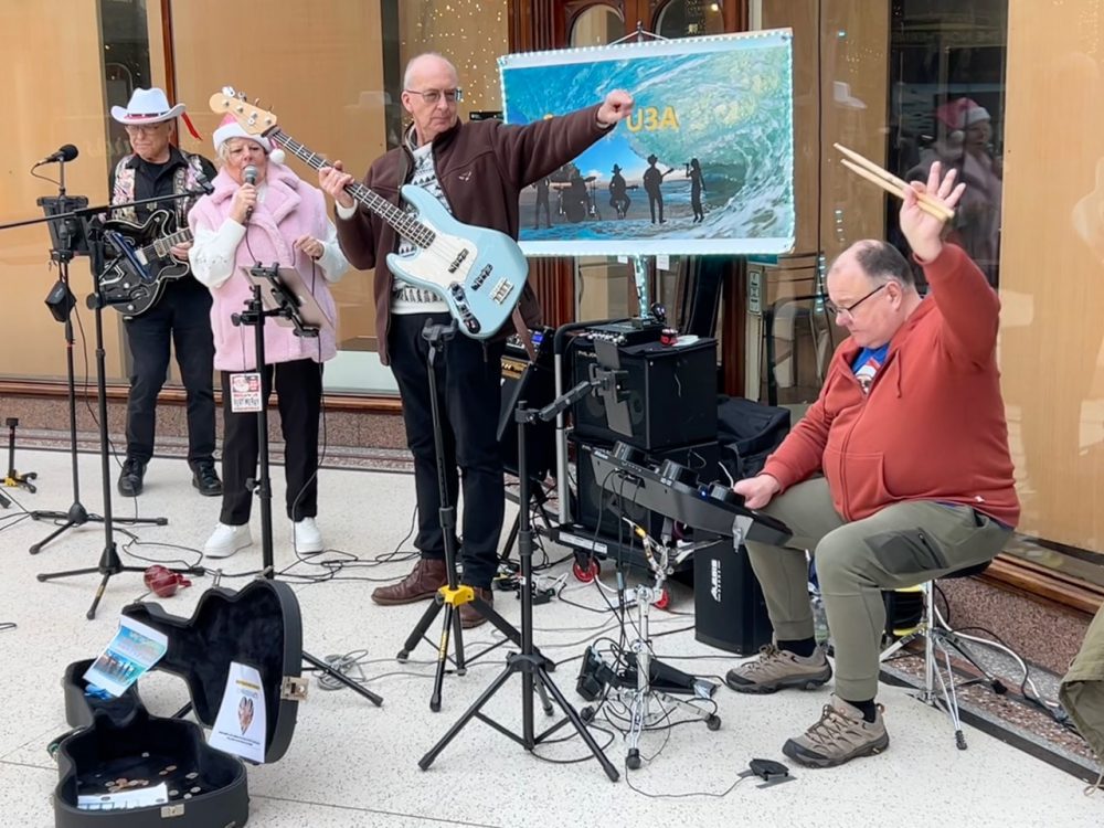 Surfin' u3a in Wayfarers Arcade