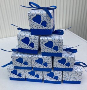 boxes blue
