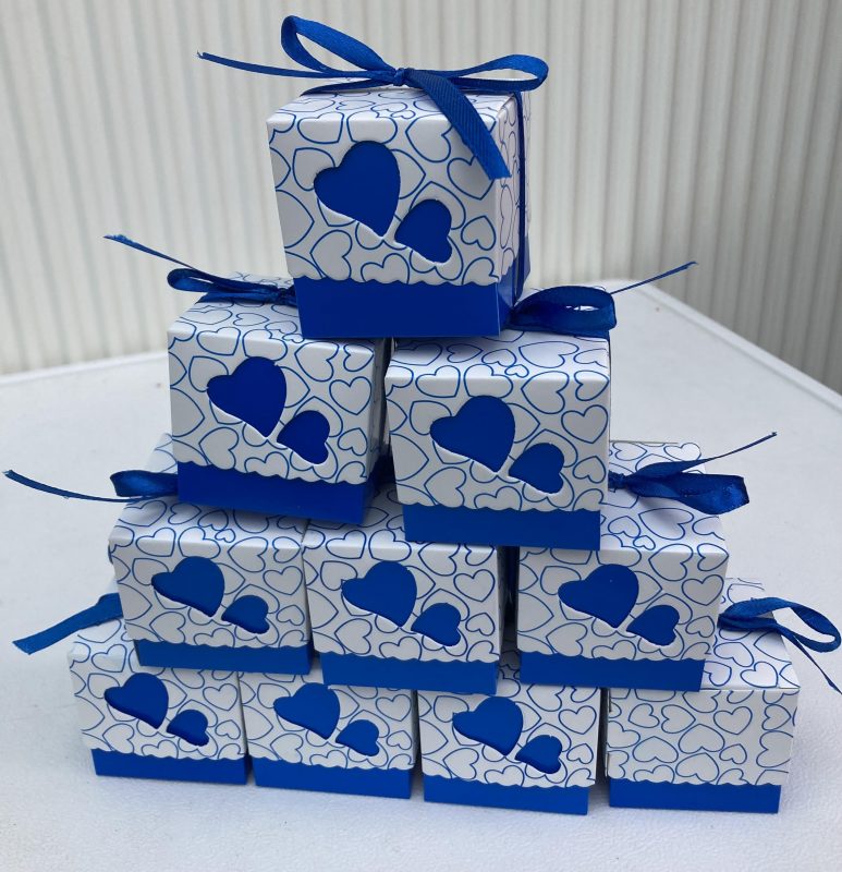 boxes blue