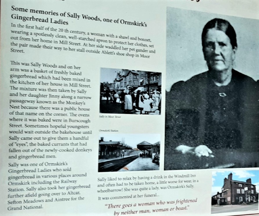 Ormskirk - Gingerbread ladies- Sally Woods